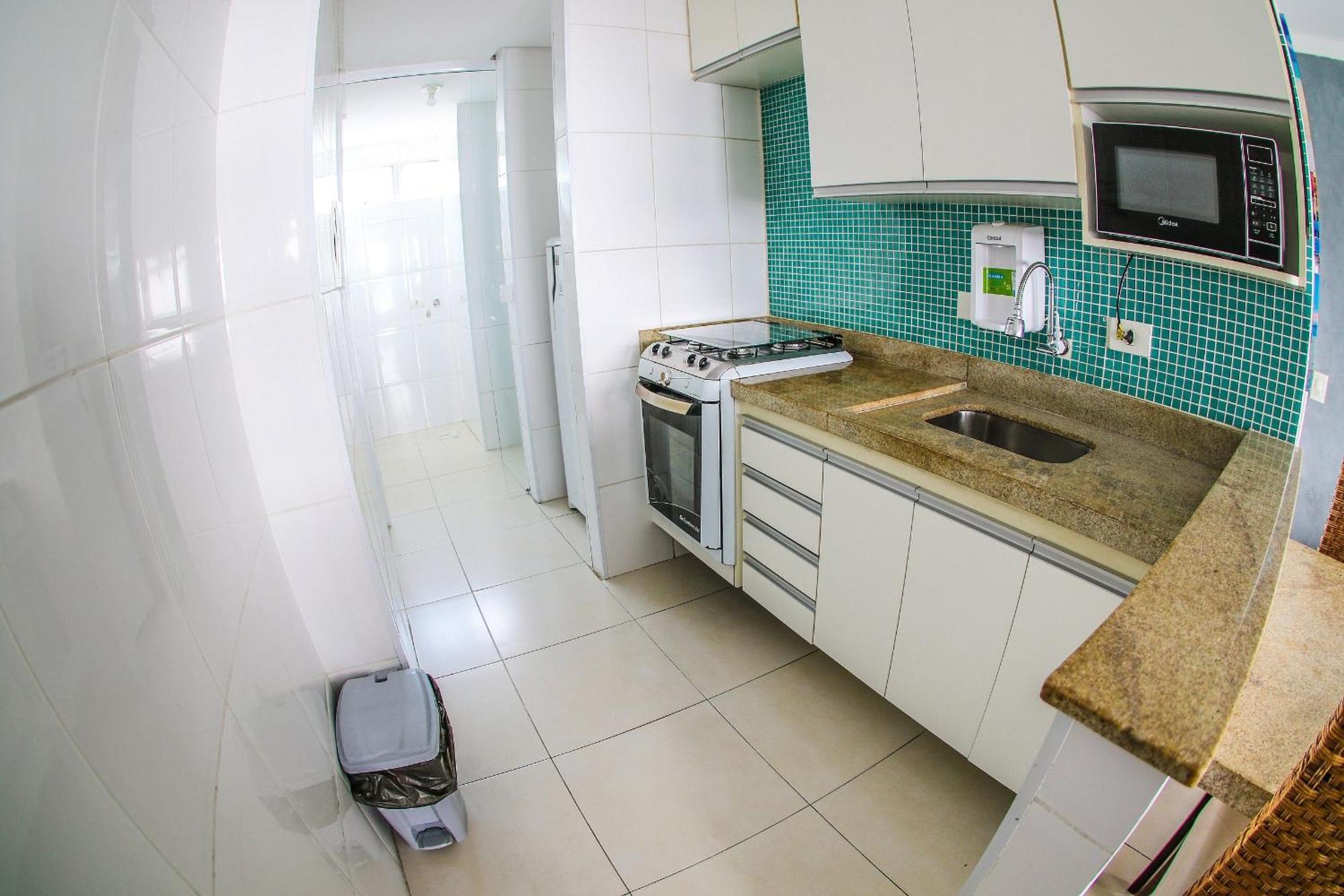 5E-Pe Na Areia Da Praia Do Tombo, 2 Quartos, Ar Cond, 2 Banheiros,2 Vagas+Roupas De Cama Guarujá Buitenkant foto
