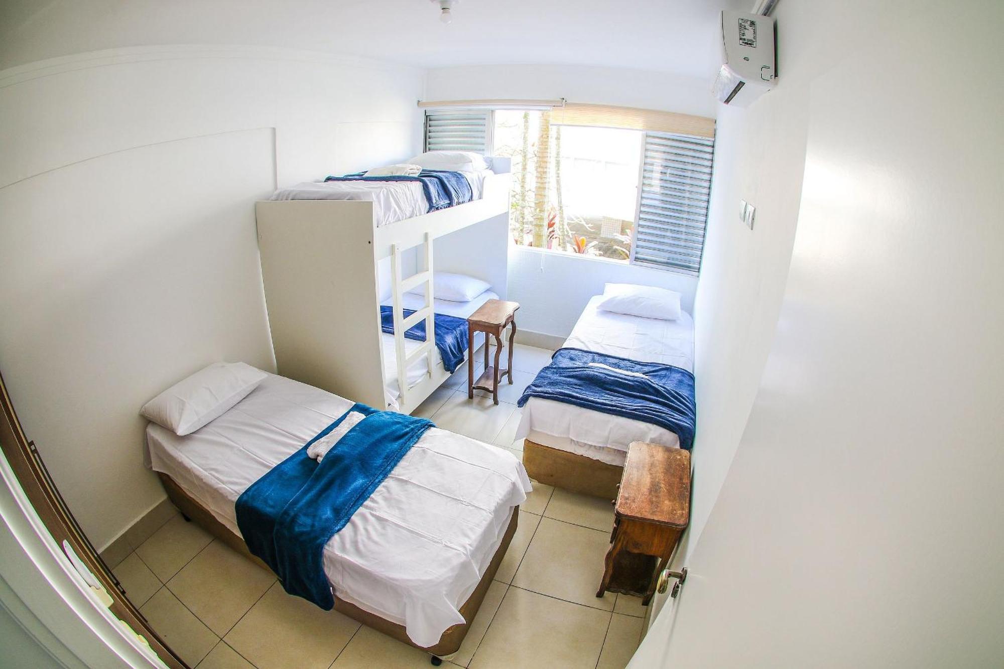 5E-Pe Na Areia Da Praia Do Tombo, 2 Quartos, Ar Cond, 2 Banheiros,2 Vagas+Roupas De Cama Guarujá Buitenkant foto